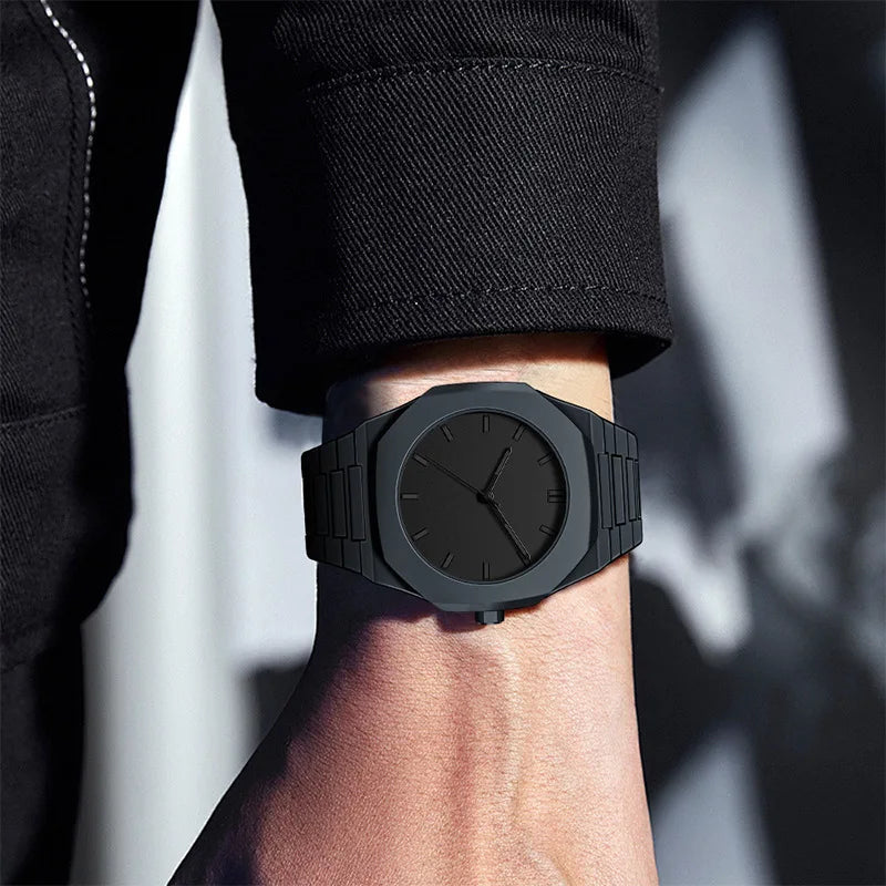 2025 New Modern Simple Creative Sports Watch Casual Design Business Waterproof Quartz Watches Gift for Men Reloj Hombre