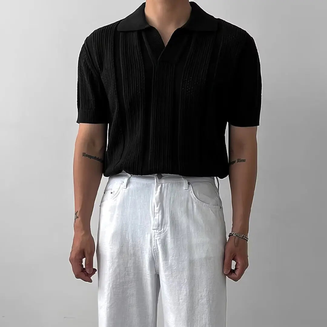 Summer Men Polo T-Shirt