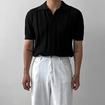 Summer Men Polo T-Shirt