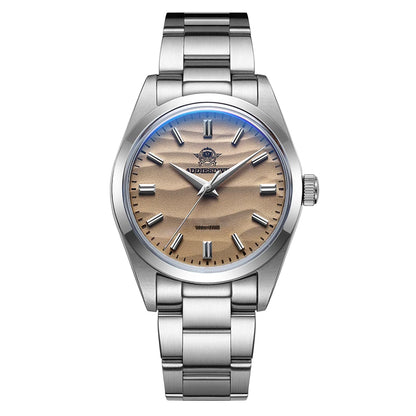Hot Sale AD2030 without LOGO Watch Stainless Steel 100M Waterproof Quartz Watches 3D Sand Dial Men'S Wristwatch Dress