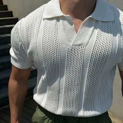 Summer Men Polo T-Shirt