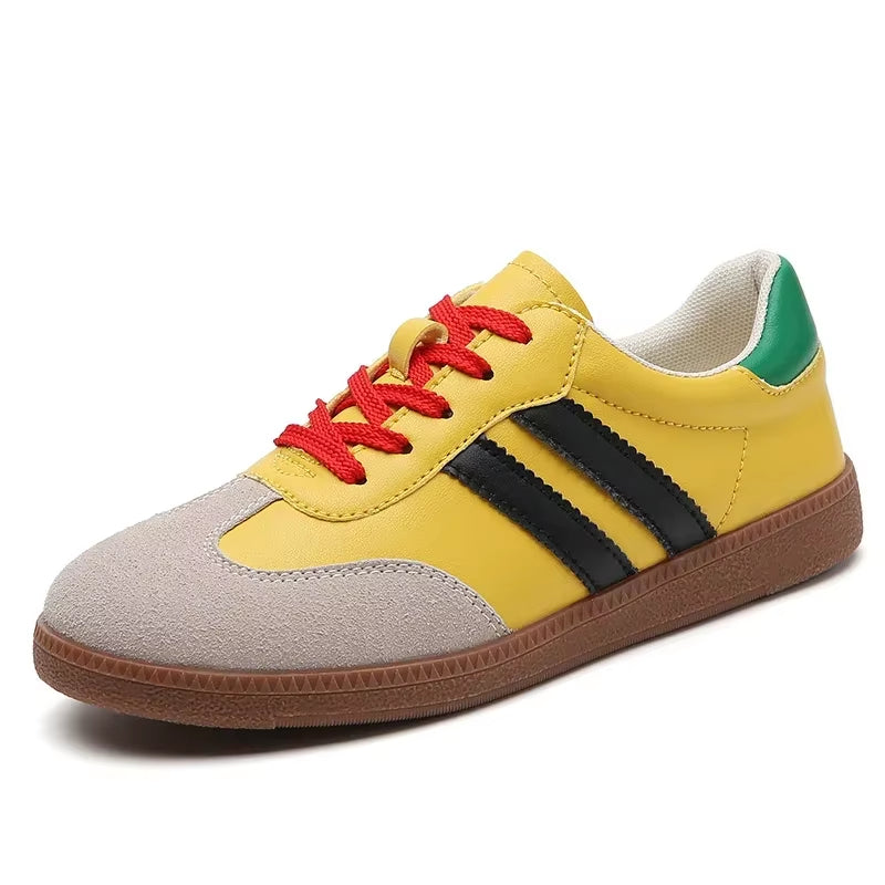 Women Sneakers Fashion Shoes Spring Trend Casual Flats Sneakers Female New Fashion Comfort White Vulcanized Platform Shoes 2024