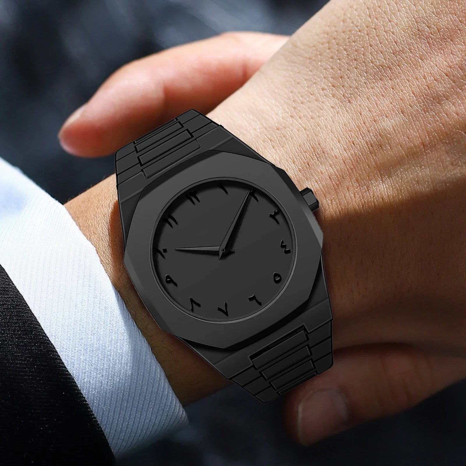 2025 New Modern Simple Creative Sports Watch Casual Design Business Waterproof Quartz Watches Gift for Men Reloj Hombre