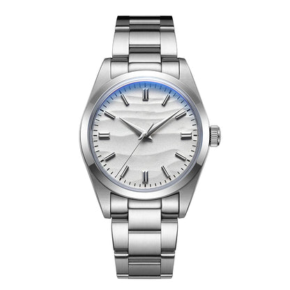 Hot Sale AD2030 without LOGO Watch Stainless Steel 100M Waterproof Quartz Watches 3D Sand Dial Men'S Wristwatch Dress