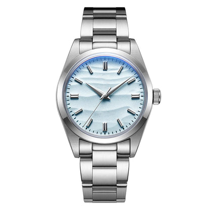 Hot Sale AD2030 without LOGO Watch Stainless Steel 100M Waterproof Quartz Watches 3D Sand Dial Men'S Wristwatch Dress
