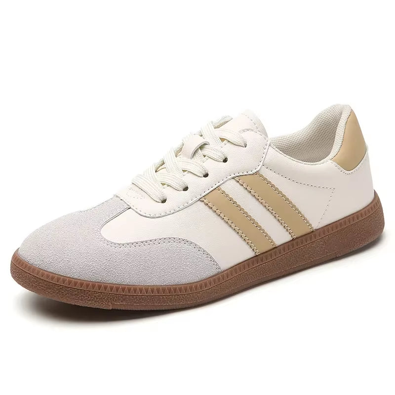 Women Sneakers Fashion Shoes Spring Trend Casual Flats Sneakers Female New Fashion Comfort White Vulcanized Platform Shoes 2024