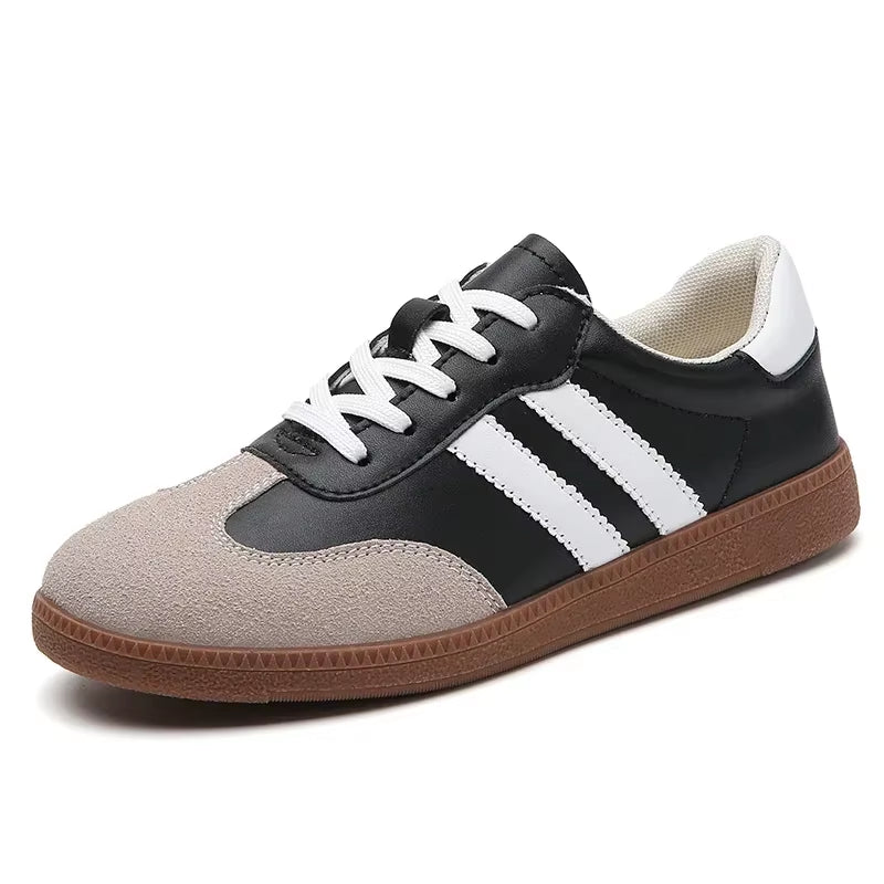 Women Sneakers Fashion Shoes Spring Trend Casual Flats Sneakers Female New Fashion Comfort White Vulcanized Platform Shoes 2024
